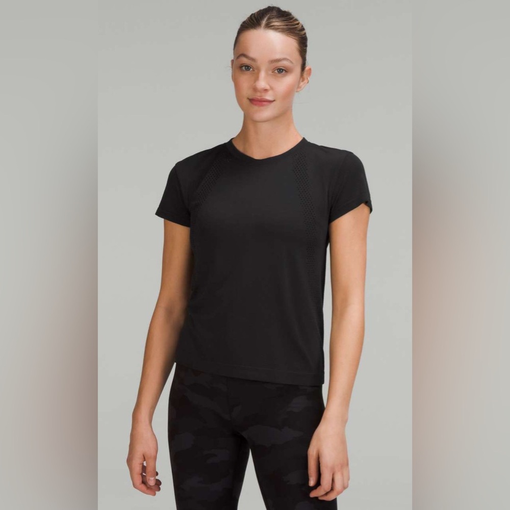 Lululemon Train to Be Short-Sleeve Shirt